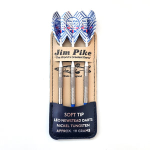 Signature Professional 95% Nickel Tungsten Leo Newstead Soft Tip Dart Set 18 grams