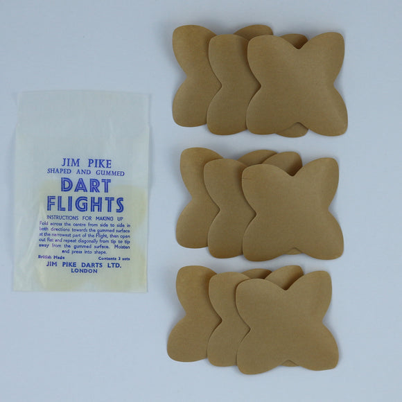 Jim Pike Dart Vintage Self Adhesive Flights