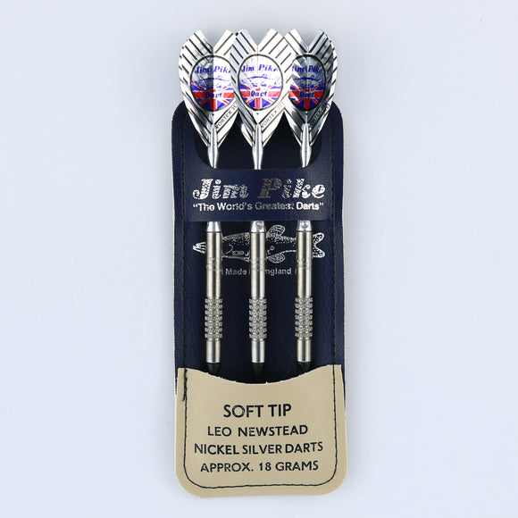 Signature Nickelsilver Leo Newstead Soft Tip Dart Set 18 grams