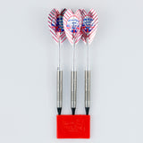 Signature Professional 95% Nickel Tungsten Jim Pike Soft Tip Dart Set 16 grams