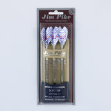 World Champion 90% Nickel Tungsten Jim Pike II Soft Tip Dart Set 17 grams