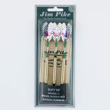 Signature Nickelsilver Jim Pike II Soft Tip Dart Set 16 grams