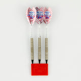 Signature Professional 95% Nickel Tungsten Jim Pike II Soft Tip Dart Set 18 grams