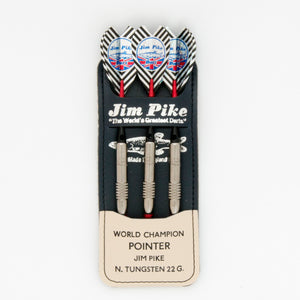 World Champion POINTER 90% Nickel Tungsten Jim Pike Dart Set 22 grams