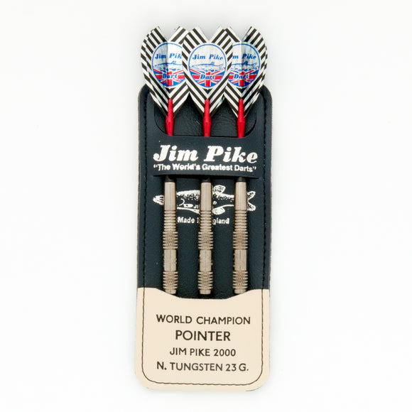 World Champion POINTER 90% Nickel Tungsten Jim Pike 2000 Dart Set 23 grams