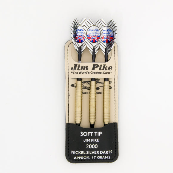 Signature Nickelsilver Jim Pike 2000 Soft Tip Dart Set 17 grams