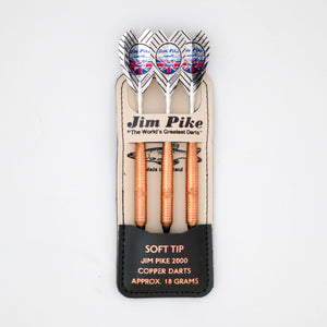 Signature Copper Jim Pike 2000 Soft Tip Dart Set 18 grams