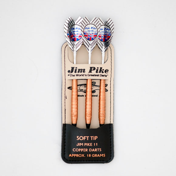 Signature Copper Jim Pike II Soft Tip Dart Set 18 grams