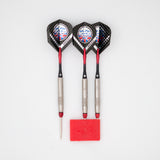 World Champion POINTER 90% Nickel Tungsten Jim Pike Dart Set 22 grams