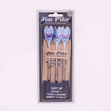 Signature Professional 95% Nickel Tungsten Jim Pike II Soft Tip Dart Set 16 grams