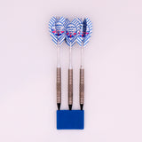 Signature Professional 95% Nickel Tungsten Jim Pike II Soft Tip Dart Set 16 grams