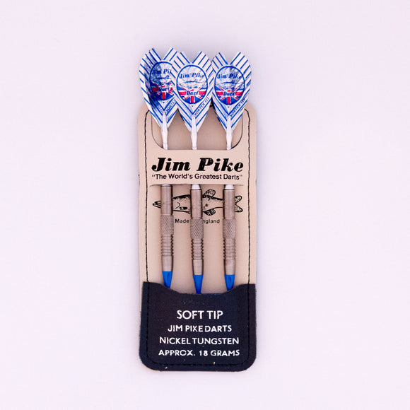 Signature Professional 95% Nickel Tungsten Jim Pike Soft Tip Dart Set 18 grams