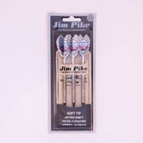 Signature Professional 95% Nickel Tungsten Jim Pike Soft Tip Dart Set 18 grams