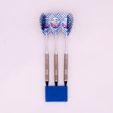 World Champion 90% Nickel Tungsten Jim Pike 2000 Soft Tip Dart Set 17 grams